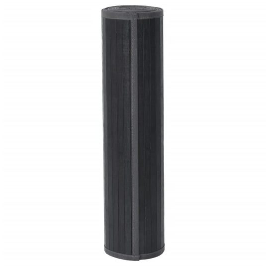 Vidaxl vloerkleed rechthoekig 60x400 cm bamboe grijs