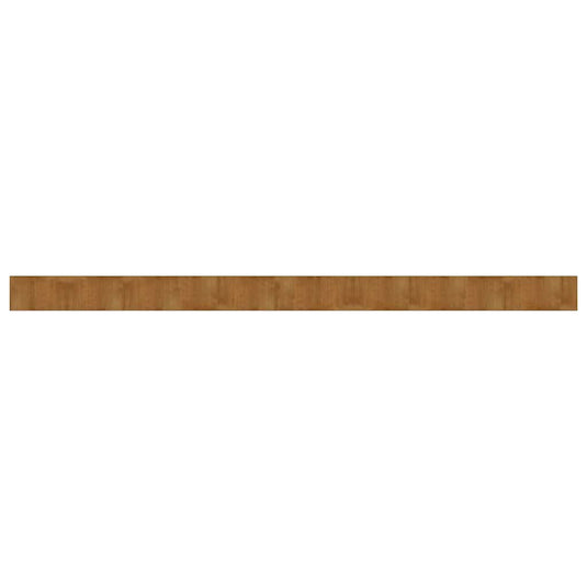 Vidaxl vloerkleed rechthoekig 60x1000 cm bamboe bruin