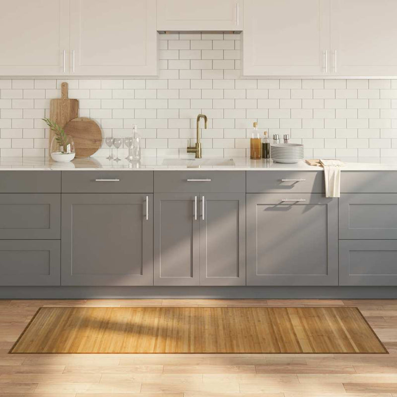 Load image into Gallery viewer, Vidaxl vloerkleed rechthoekig 70x200 cm bamboe naturel
