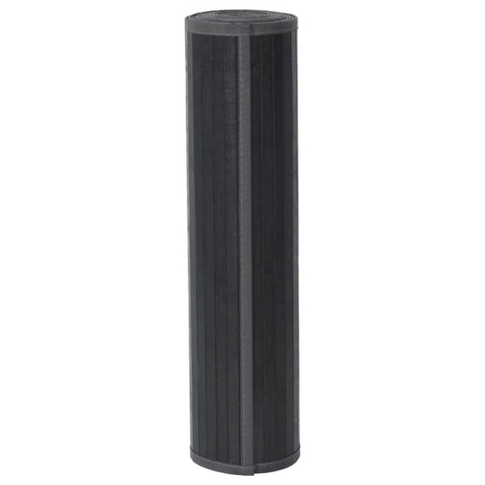 Vidaxl vloerkleed rechthoekig 70x200 cm bamboe grijs