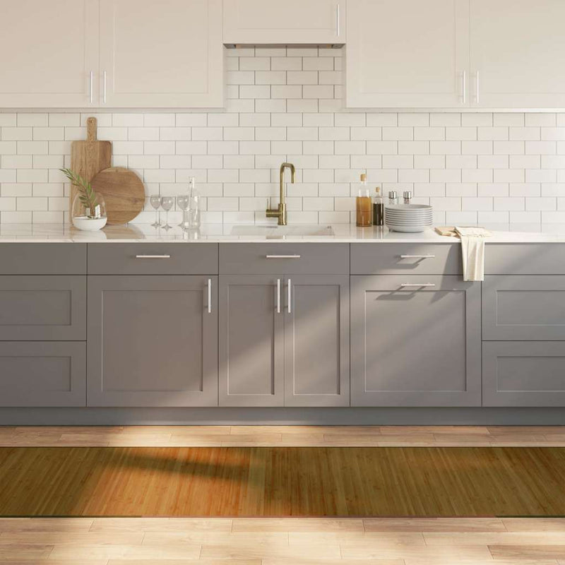 Load image into Gallery viewer, Vidaxl vloerkleed rechthoekig 70x300 cm bamboe bruin
