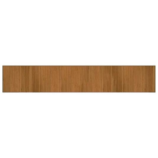 Vidaxl vloerkleed rechthoekig 70x400 cm bamboe bruin
