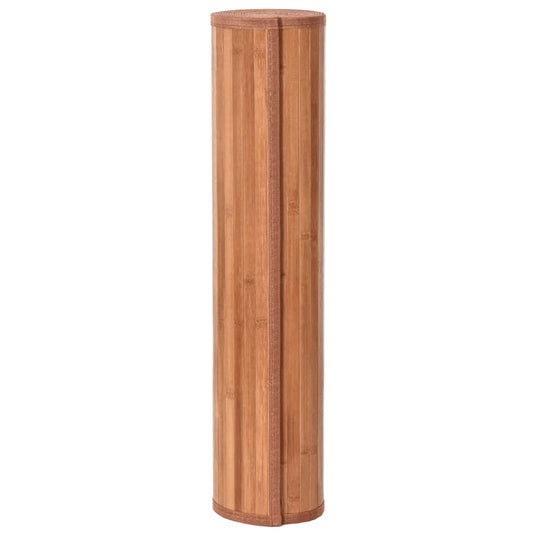 Vidaxl vloerkleed rechthoekig 70x500 cm bamboe bruin