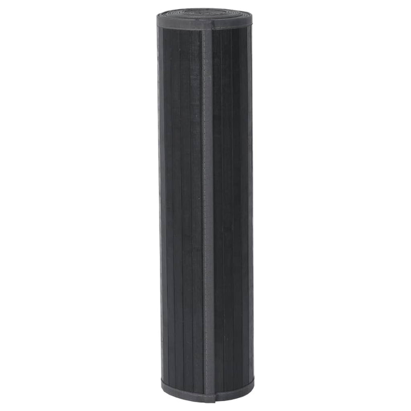 Load image into Gallery viewer, Vidaxl vloerkleed rechthoekig 70x500 cm bamboe grijs
