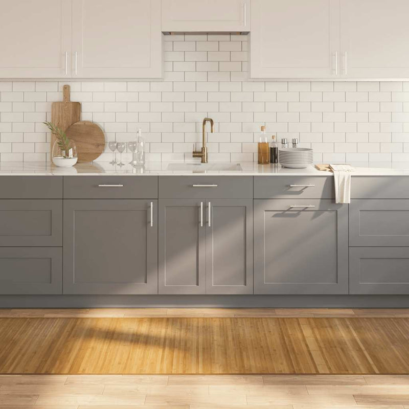 Load image into Gallery viewer, Vidaxl vloerkleed rechthoekig 80x300 cm bamboe naturel
