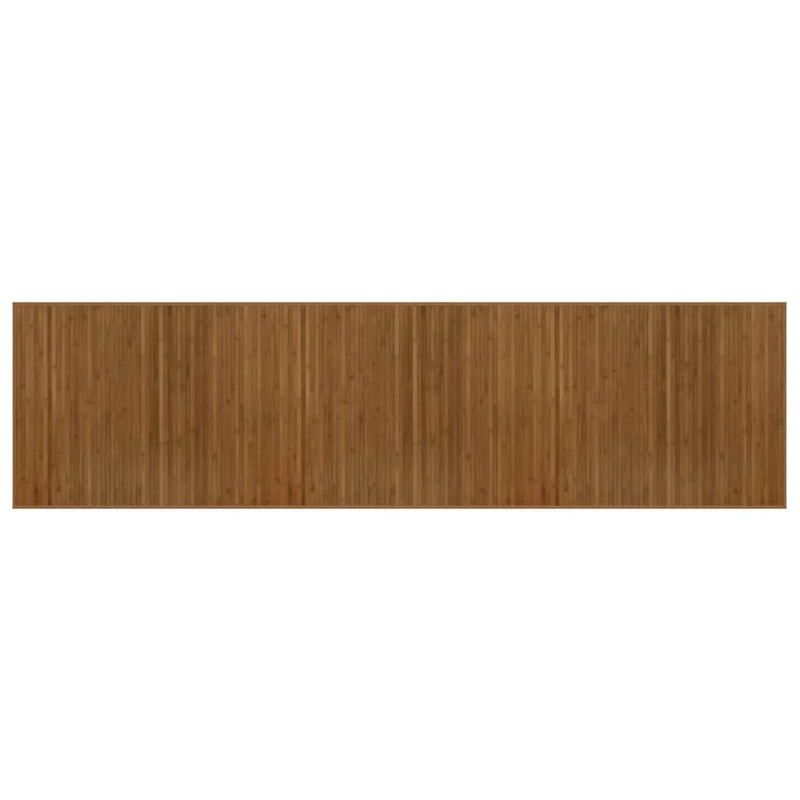 Load image into Gallery viewer, Vidaxl vloerkleed rechthoekig 80x300 cm bamboe bruin
