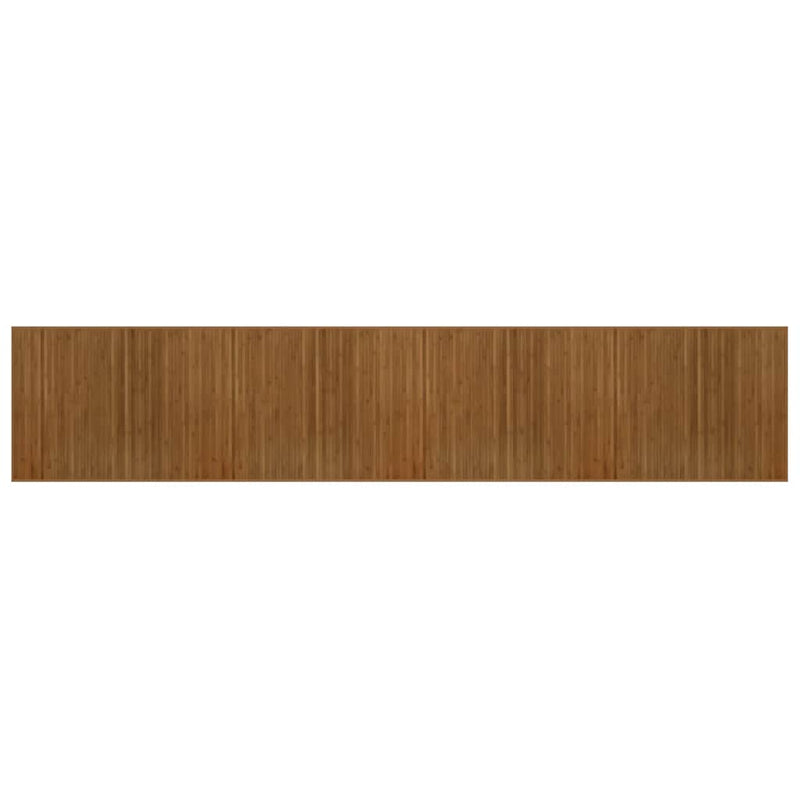 Load image into Gallery viewer, Vidaxl vloerkleed rechthoekig 80x400 cm bamboe bruin
