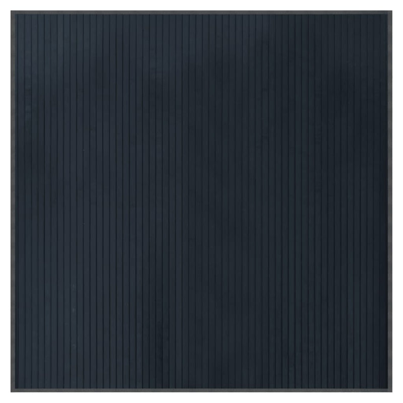 Load image into Gallery viewer, Vidaxl vloerkleed vierkant 100x100 cm bamboe grijs
