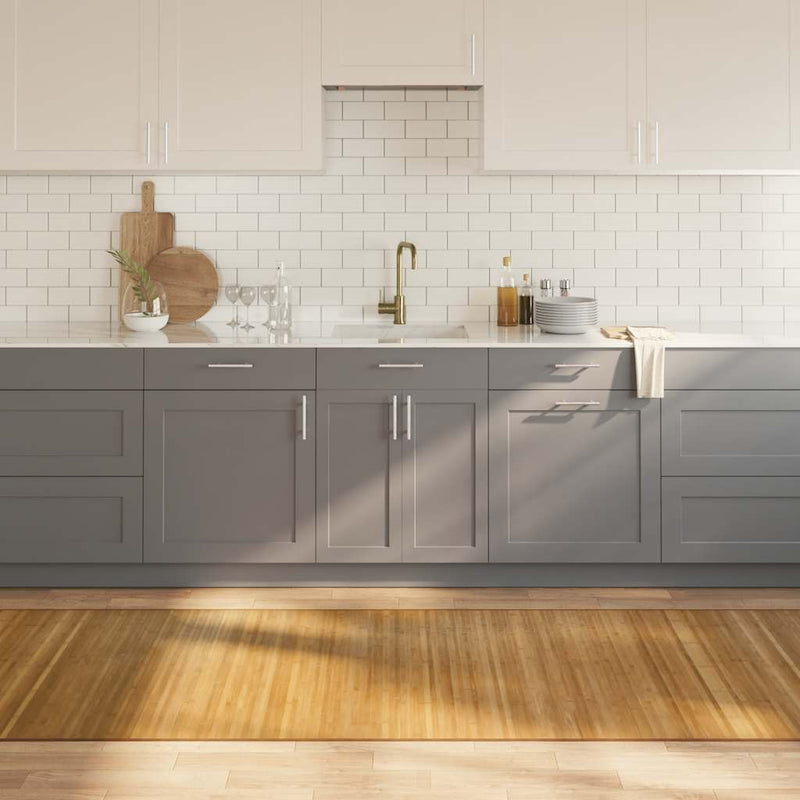 Load image into Gallery viewer, Vidaxl vloerkleed rechthoekig 100x400 cm bamboe naturel
