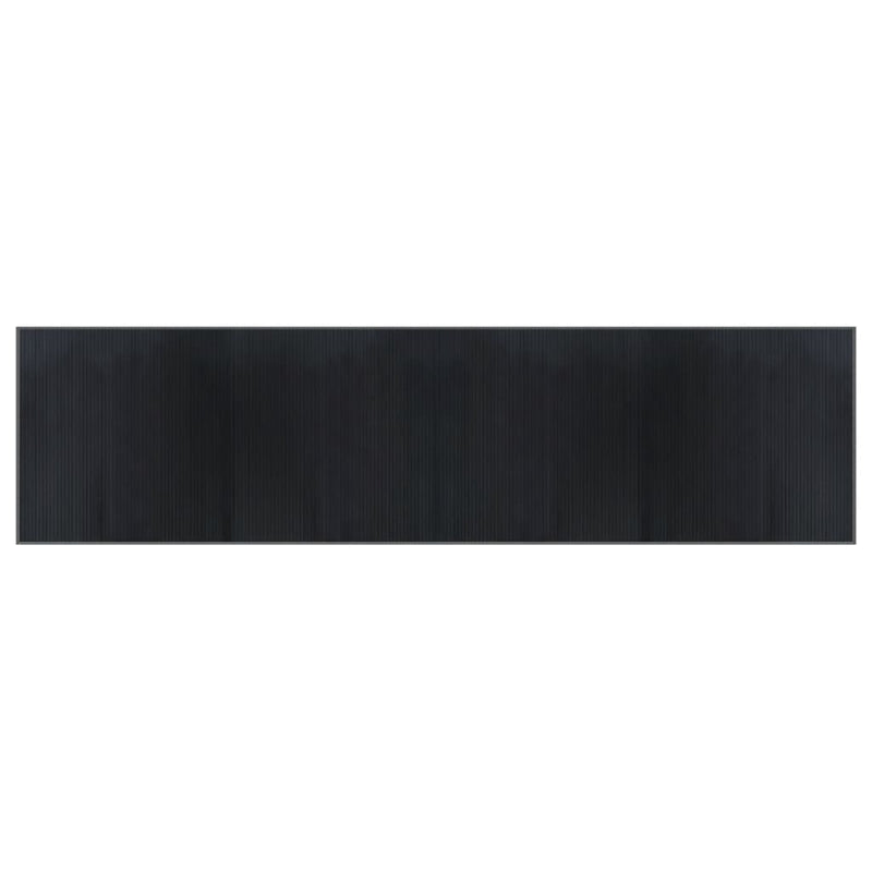 Load image into Gallery viewer, Vidaxl vloerkleed rechthoekig 100x400 cm bamboe grijs
