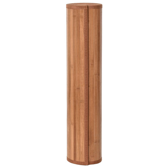 Vidaxl vloerkleed rechthoekig 100x1000 cm bamboe naturel