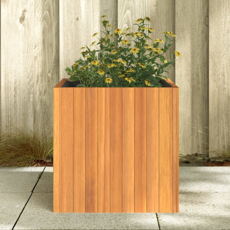 Load image into Gallery viewer, Vidaxl plantenbak 45x45x45 cm massief acaciahout
