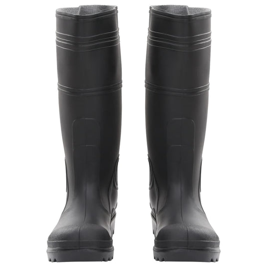 Vidaxl regenlaarzen maat 39 pvc zwart