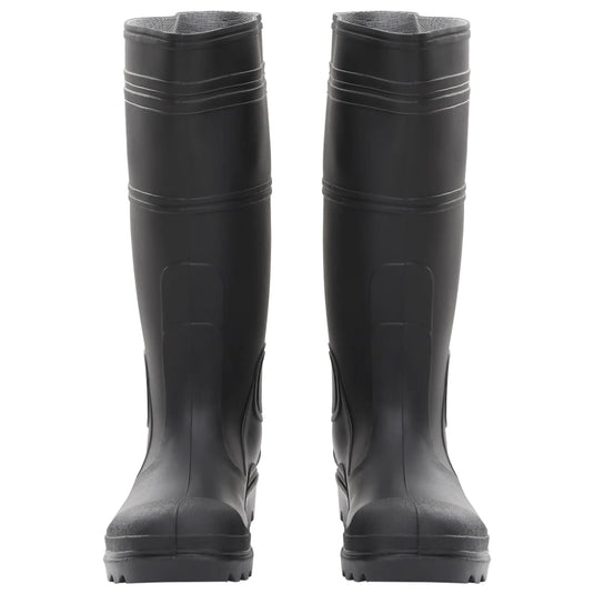 Vidaxl regenlaarzen maat 40 pvc zwart