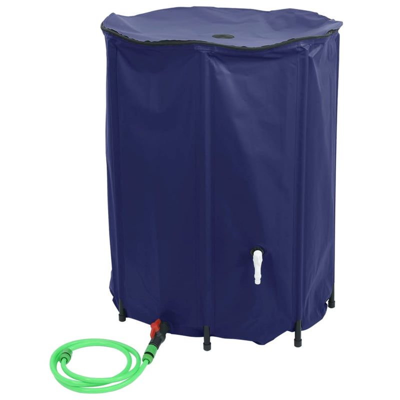 Load image into Gallery viewer, Vidaxl watertank met kraan opvouwbaar 500 l pvc
