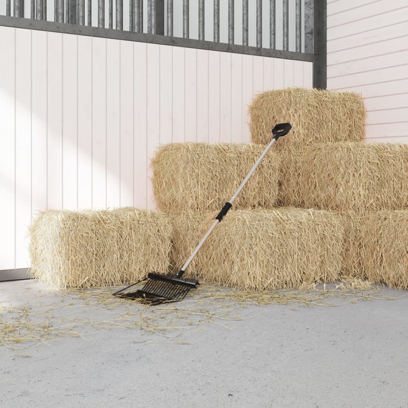 Load image into Gallery viewer, Vidaxl hooivorksteel ø11x114 staal zilverkleurig
