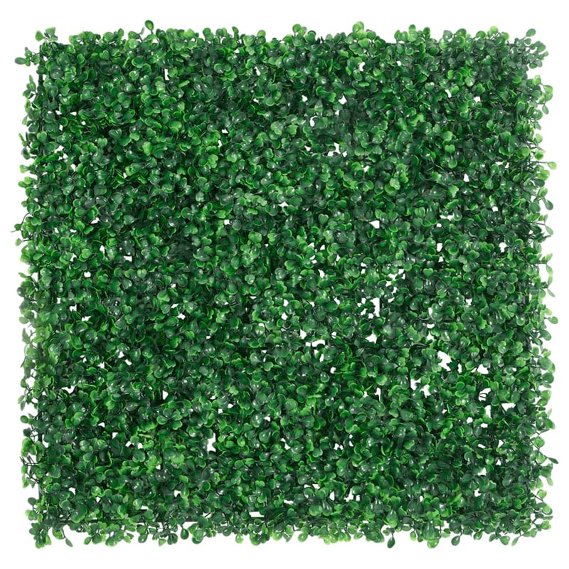 Chargez l'image dans la visionneuse de la galerie, Vidaxl hek met kunstheester 6 st 50x50 cm groen
