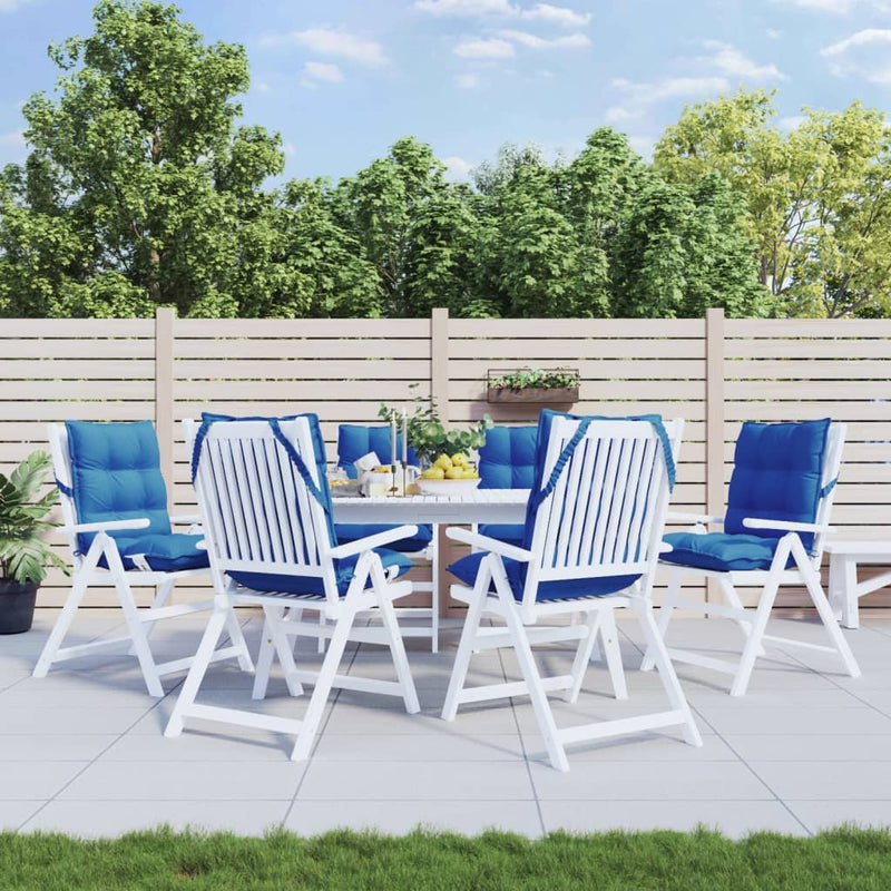 Load image into Gallery viewer, Vidaxl stoelkussens 6 st lage rug oxford stof koningsblauw
