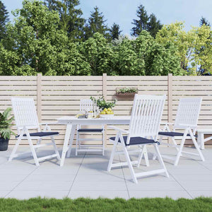 Vidaxl palletkussens 4 st 40x40x4 cm oxford stof marineblauw