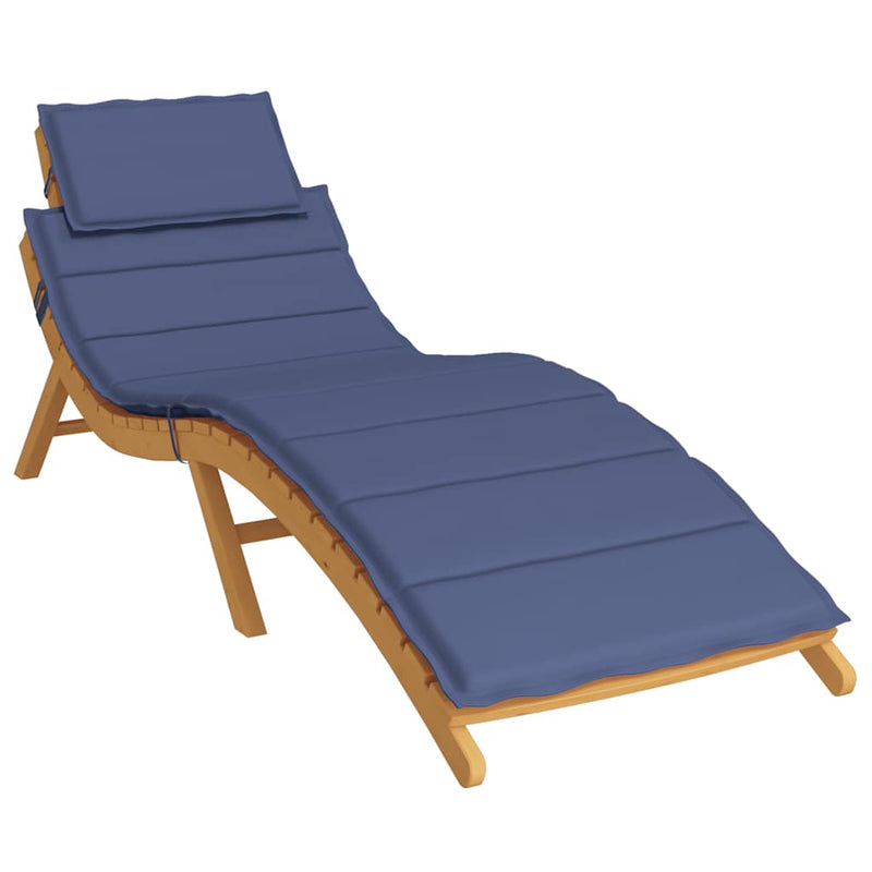 Load image into Gallery viewer, Vidaxl ligbedkussen oxford stof marineblauw
