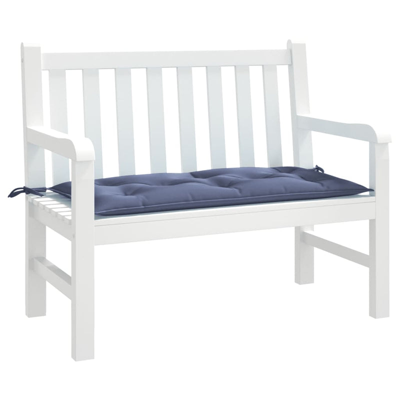 Load image into Gallery viewer, Vidaxl tuinbankkussen 100x50x7 cm oxford stof marineblauw
