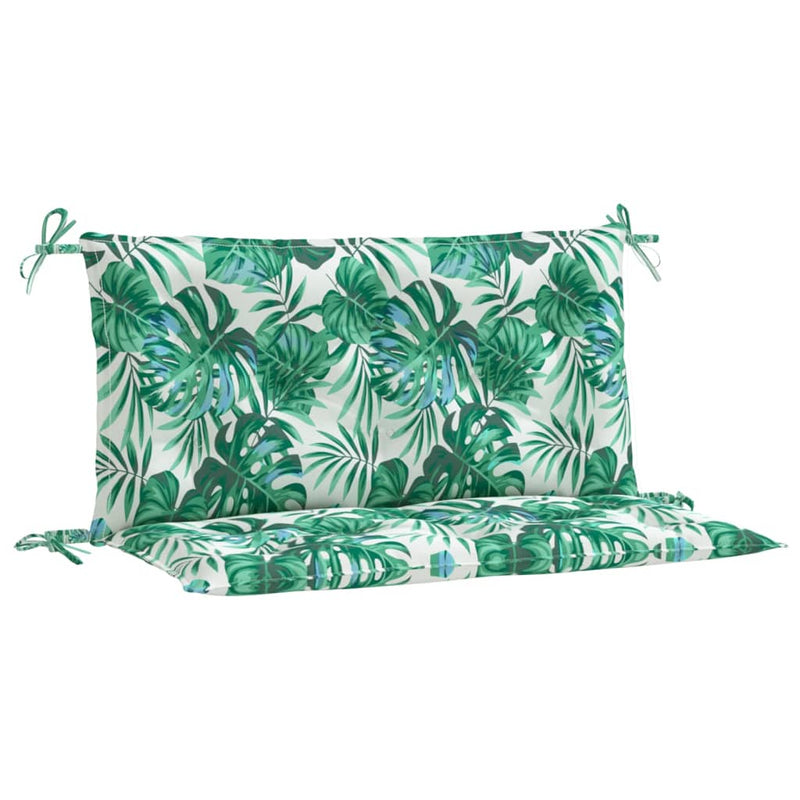 Load image into Gallery viewer, Vidaxl tuinbankkussens 2 st bladpatroon 100x50x7 cm oxford stof
