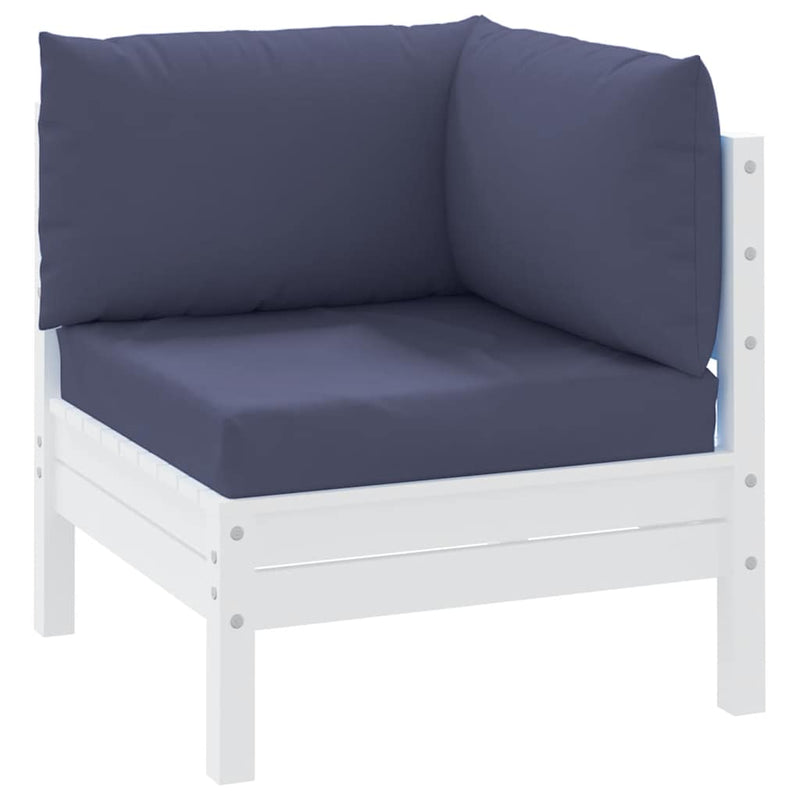 Afbeelding laden in galerijviewer, Vidaxl palletkussens 3 st oxford stof marineblauw
