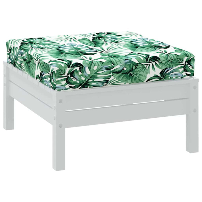 Load image into Gallery viewer, Vidaxl palletkussen bladpatroon 60x60x9,5 cm oxford stof
