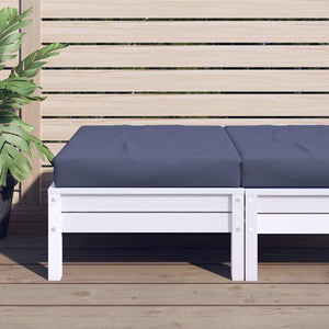 Vidaxl palletkussen 60x60x9,5 cm oxford stof marineblauw