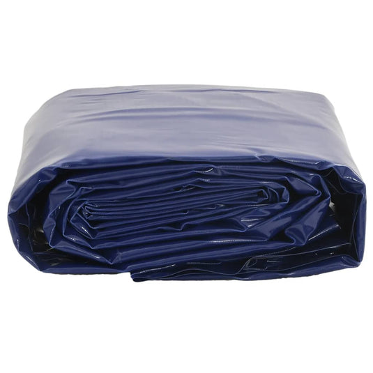 Vidaxl zeil 650g m² blauw 1,5 x 2,5 m canvas met pvc-coating