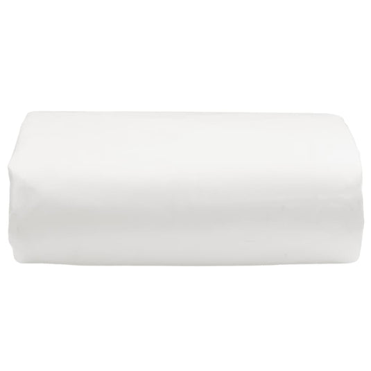 Vidaxl dekzeil 650 g m² 4x6 m wit