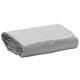 Vidaxl dekzeil 650 g m² ø 2,2 m grijs