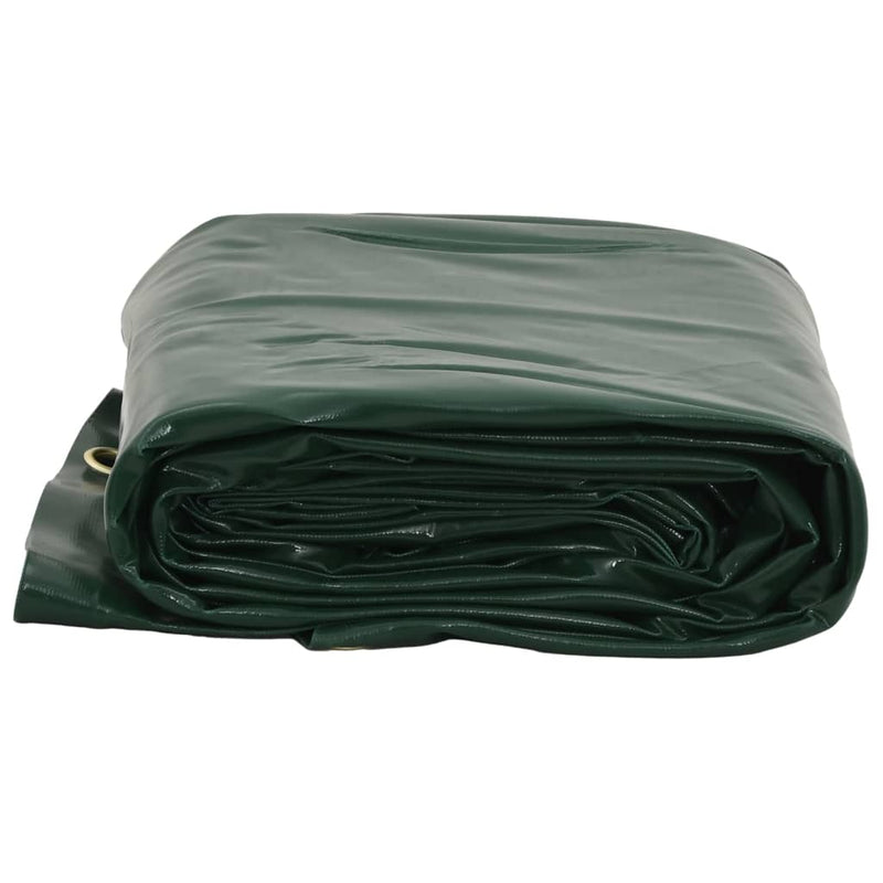 Load image into Gallery viewer, Vidaxl dekzeil 650 g m² ø 2,8 m groen
