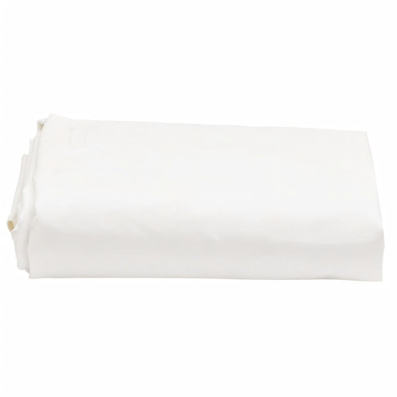 Load image into Gallery viewer, Vidaxl dekzeil 650 g m² ø 2,8 m wit
