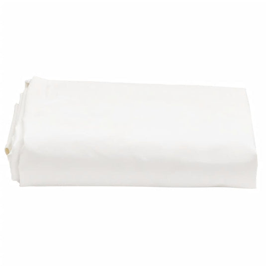 Vidaxl dekzeil 650 g m² ø 2,8 m wit