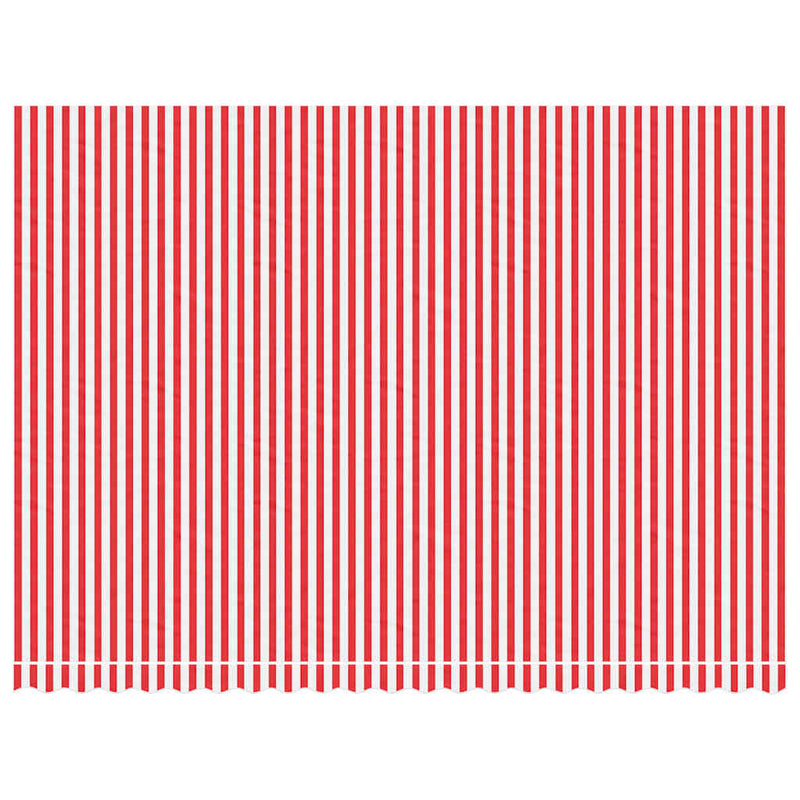 Load image into Gallery viewer, Vidaxl vervangingsdoek voor luifel gestreept 5x3,5 m rood en wit
