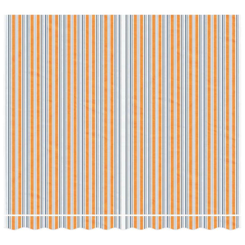 Load image into Gallery viewer, VidaXL Vervangingsdoek voor luifel gestreept 3x2,5 m meerkleurig
