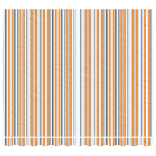 VidaXL Vervangingsdoek voor luifel gestreept 3x2,5 m meerkleurig