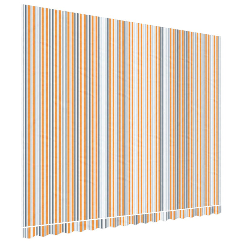 Load image into Gallery viewer, Vidaxl vervangingsdoek voor luifel gestreept 4,5x3,5 m meerkleurig
