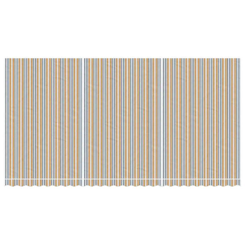 Load image into Gallery viewer, Vidaxl vervangingsdoek voor luifel gestreept 6x3 m meerkleurig
