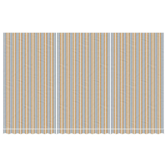 Vidaxl vervangingsdoek voor luifel gestreept 6x3,5 m meerkleurig
