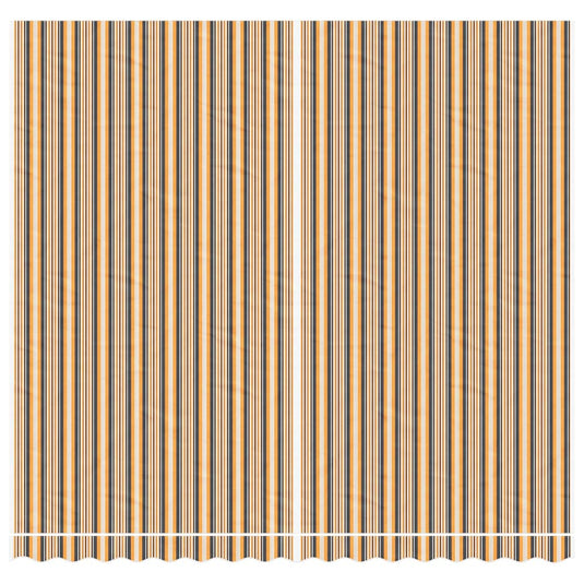 Vidaxl vervangingsdoek voor luifel gestreept 4x3,5 m meerkleurig