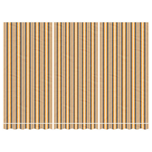Vidaxl vervangingsdoek voor luifel gestreept 4,5x3 m meerkleurig