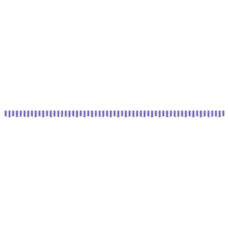 Load image into Gallery viewer, VidaXL Vervangingsdoek voor luifelrok gestreept 6 m blauw en wit
