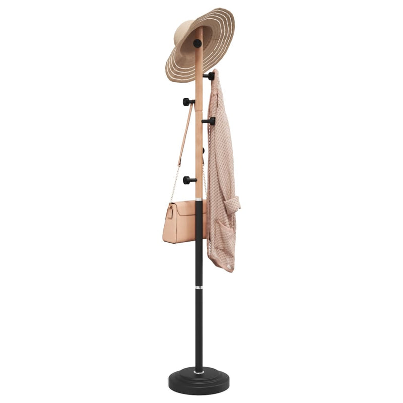 Load image into Gallery viewer, Vidaxl kapstok 177 cm gepoedercoat ijzer zwart

