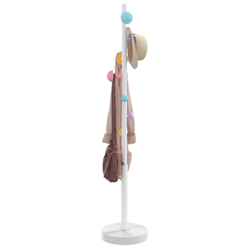 Load image into Gallery viewer, Vidaxl kapstok 172 cm gepoedercoat ijzer wit
