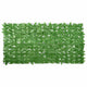 Vidaxl balkonscherm met groene bladeren 200x100 cm