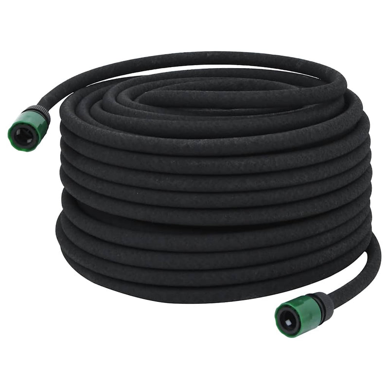 Load image into Gallery viewer, Vidaxl druppelslang 0,6'' 50 m rubber zwart
