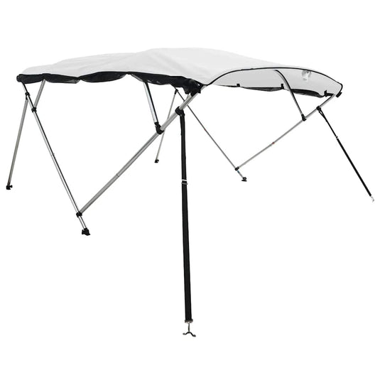 Vidaxl biminitop 4 bogen met mesh zijwanden 243x(230-244)x137 cm