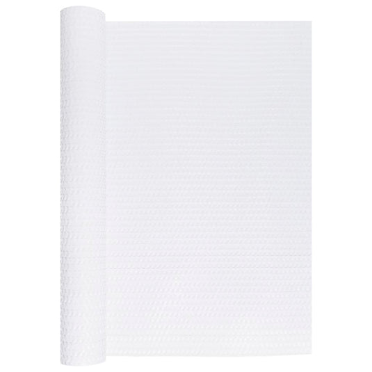 Vidaxl balkonscherm 1000x100 cm poly rattan wit